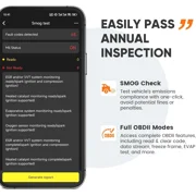ANCEL ECHO OBD2 Scanner Bluetooth Full System Diagnostic Tool Bidirectional Code Reader for IOS & Android, Full OBD2 Function, 3+ Maintenance, Lifetime Free Update