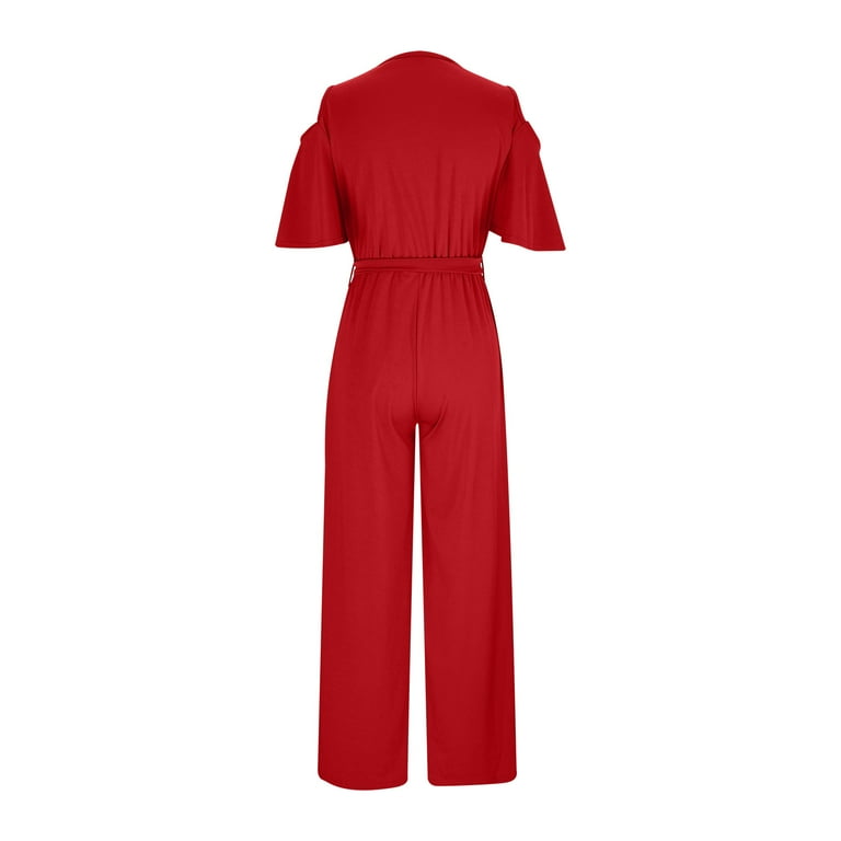 white christmas dresses Formal Dress: 27488. Long Formal Playsuit, Illusion Neckline, Jumpsuit