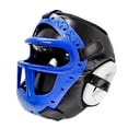 thumbnail image 4 of Accesorios para cascos de boxeo Zulema cabezal portátil Karate Taekwondo Sparring Máscara azul M, 4 of 8
