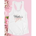 thumbnail image 3 of Mothers Day Lineart Heart Racerback Tank Women -Image by Shutterstock, Female x-Large, 3 of 4
