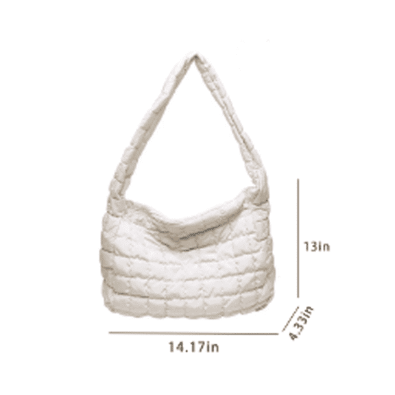 ELORIAH Crossbody Bags for Women,Stylish Quilted Tote Bag,Versatile Puffer Tote Bag Design