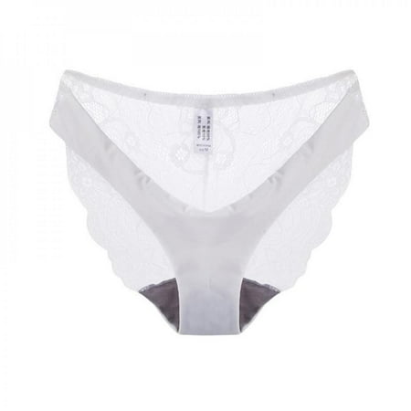 KOOYTE Women s Lace Panties Seamless Cotton Breathable Panty Hollow Briefs Girl Underwear