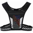 thumbnail image 1 of Running Vest Phone Holder, Breathable Reflective Running Vest, Sport Jogging Vest For Running, Gym, Biking, 1 of 5