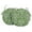 Vert Poire, variante sur Vargottam Coussins de Chaise Bistro Ronds Intérieur/extérieur Imprimé Bloc 15 Pouces Coussins de Chaise Bistro Imperméables pour Maison/bureau - Ensemble de 2 (Orange)