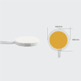 thumbnail image 4 of 2X Wood Panel LED Touch Sensor Dimmer Switch Hidden Switch Touch Switch for LED Strip White,2 x Touch sensor lighting switch,White, 4 of 5