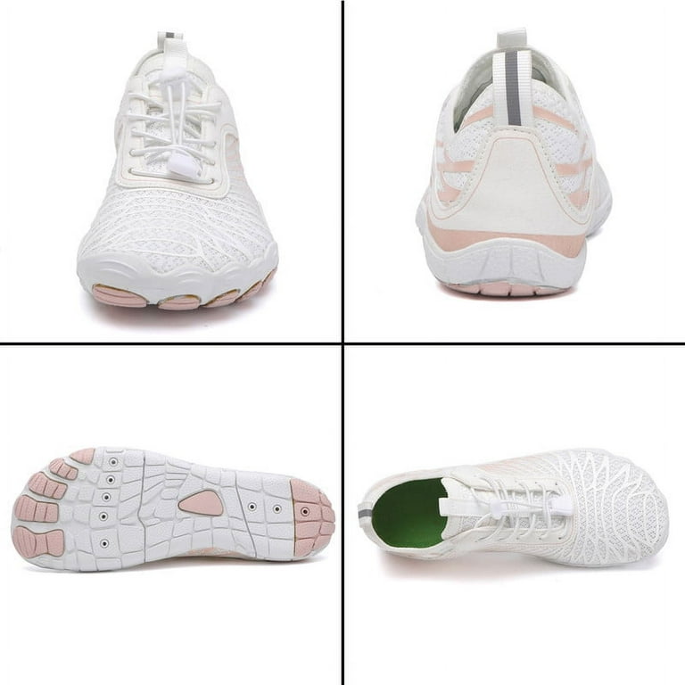Stepedia Women's Water Shoes, Quick-Dry Aqua Shoes, White