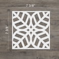 thumbnail image 2 of Ekena Millwork 7 3/8"W x 7 3/8"H x 3/8"T Extra Small Garland Decorative Fretwork Wall Panels in Architectural Grade PVC, 2 of 9