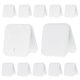 thumbnail image 1 of Uxcell 12 Piezas Clips Autoadhesivos de Plástico, Clips Pegajosos, Clips de Pared, Clips para Fotos, Blanco, 1 of 5