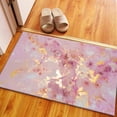 thumbnail image 4 of Pink Marble Rugs, Pink Rugs, Pink and Gold Marble Rug, Decorative Rugs, Personalized Gifts Rugs, Alcohol Ink Rug, Corridor Rug, Marble Rug, 3.3'x9.2' - 100x280 cm, 4 of 7