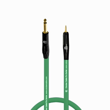 Coluber Cable 1/4" TS Male to 3.5 TS Male - Pro 3-Pin Microphone Connector