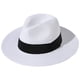 thumbnail image 1 of Lanzom Sombrero enrollable Panamá de paja de ala ancha para mujer Fedora Beach Sun Hat UPF50+, 1 of 5
