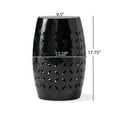 thumbnail image 6 of Oufan Accent Side Table, Iron End Table w/ Cylindrical Design & Openwork Design, Industrial Coffee Side Table, Night Stand for Bedroom, Living Room, 6 of 9