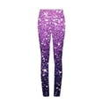 thumbnail image 5 of Olyvenn Sequin Leggings for Women Glitter Sparkle New Years Spring Pants Compression Tummy Control Yoga Tights Multicolor 20-22, 5 of 5