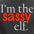 thumbnail image 3 of CafePress - Sassy Elf Women's Long Sleeve Dark T Shirt - Women's Long Sleeve Graphic Tee Casual Fit, 3 of 4