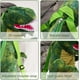 thumbnail image 3 of Mochila de dinosaurio 3D, linda y nueva mochila de peluche con dibujos de animales creativos para padres e hijos, bolsa de dinosaurios para regalos de niños (café), 3 of 4