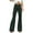 Army Green, variant on Wiyuqeen Solid Corduroy Pants for Women High Waist Button Down Flare Pants Vintage Baggy Wide Leg Bell Bottom Trousers Fall Pants with Pockets