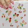 thumbnail image 2 of Adornos para Uñas PBPCGBW 12 Piezas Cerezas con Rhinestones para DIY, 2 of 7