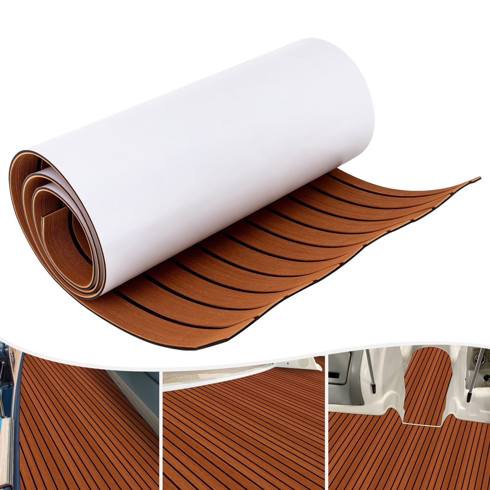 Non-Skid Mat Boat Flooring Mat Boat Non-Skid Carpet Boat Flooring Decking Sheet Non-Slip Carpet  for Motorboat Yacht Kayak Surfboard Deckinging