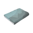 thumbnail image 4 of Sunset Round Mountains Pattern Throw Blanket, Super Soft Anti-Pilling Flannel Bed Blankets, 60"x50", 4 of 8