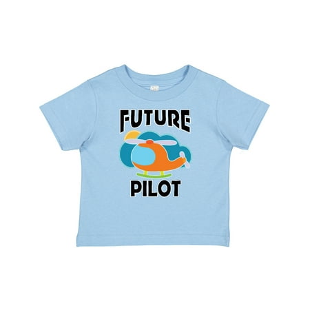 

Inktastic Future Pilot Helicopter Gift Baby Boy or Baby Girl T-Shirt