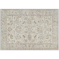 Gel Pro 6065612 34 x 24 in. Geometric Polyester Accent Rug, Beige