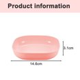 thumbnail image 5 of Plateau de Service Portable pour Pâtes et Fruits - Plat en Plastique Profond, Parfait pour Enfants et Adultes, Rose, 5 of 5