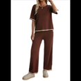 thumbnail image 1 of Pantalón de Punto de Corta, Traje Marrón XL, 1 of 7