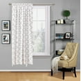 thumbnail image 3 of Shabby Trellis Tie Up Window Curtain Shade - Gray, 3 of 4