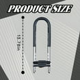 thumbnail image 2 of MELIVO Bike Lock,13.78" Electric Scooter Lock,U Bicycle Lock U Lock For Scooter,2.87lb, 2 of 7