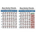 thumbnail image 1 of Electric Bass Guitar Chord Chart 4 String Bass Guitar Chord Fingering Diagram Exercise Diagram (Large Size), 1 of 4
