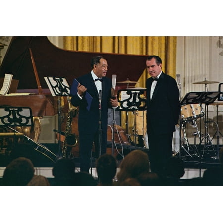 Presidential Medal Of Freedom Richard Nixon Presenting The Presidential Medal Of Freedom To Duke Ellington In His Toast To Ellington He Noted That The MusicianS Father Had Worked As A White House Butler April 29 1969 History ()