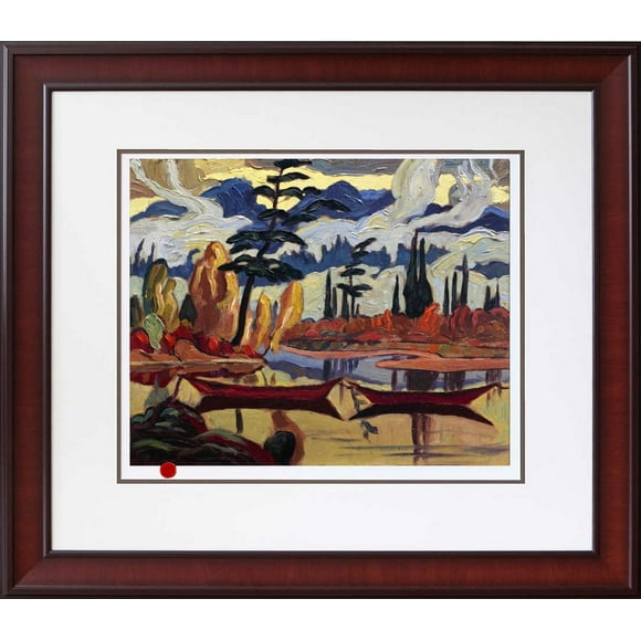 Mist Fantasy-Framed Art