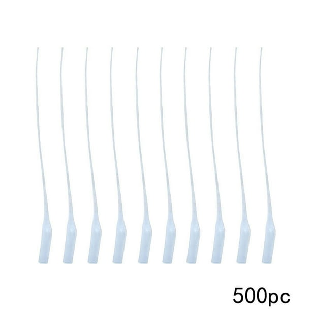 Ganfancp 500Pcs Blanco Glue Tip Glue Extender Botella de Pegamento de Plástico Punta de Pegamento Fino Aplicador de Pegamento de Precisión para Artesanía Hobby Dispensadores de Adhesivo Ofertas Del D