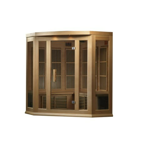 Dynamic Infrared Luxury Series 3 Person FAR Infrared (Consumer Reports The Best Far Infrared Sauna)