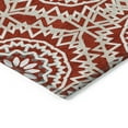 thumbnail image 4 of Addison Rugs Chantille Indoor/Outdoor Transitional Circles Red Washable Round Rug, 8' x 8', 4 of 6