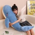 thumbnail image 5 of 75-115cm Peluche tiburón Peluche muñeca boca grande ballena azul juguete de Peluche Animal almohada niños niñas apaciguar dormir, 5 of 5