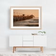 thumbnail image 6 of Imperial Beach Pier at Sunset 03 - Imperial Beach California Photography Boardwalk Sunset Seascape Ocean Coastal Waves Nautical Unframed Wall Art Print 32 x 48 inches, 6 of 7