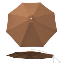 SOLAXO Replacement Umbrella Canopy for 10ft 8 ribs Cantilever Hanging Umbrella (Canopy Only)
