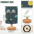 thumbnail image 3 of Cute Cartoon Dinosaur Star Dino Bedside Table Lamp LED Warm Lights with USB Charging Port Retro Cylinder Desk Lamps for Bedroom Living Room Office Coffee Bar Decoration, 3 of 7