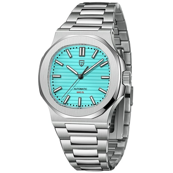 PAGANI DESIGN New Men's Automatic Watches 40mm Luxury Stainless Steel Casual Waterproof Wrist Watches Sapphire Dial Glass PD1728