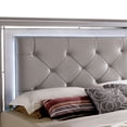 thumbnail image 5 of Furniture of America Alderton Panel Bed, California King, Silver and Gray, 5 of 5