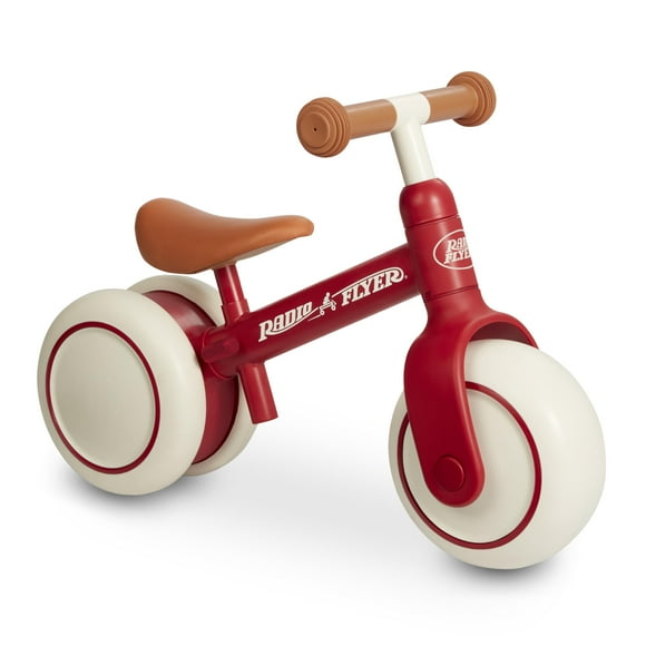 Radio Flyer Steady Start Balance Bike, Toddler Bike for 1-3 Years, Baby Bike Gift, Toys for 1 Year Old