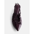 thumbnail image 6 of Scenario Women's Scrunch Slingback Heels, 6 of 7