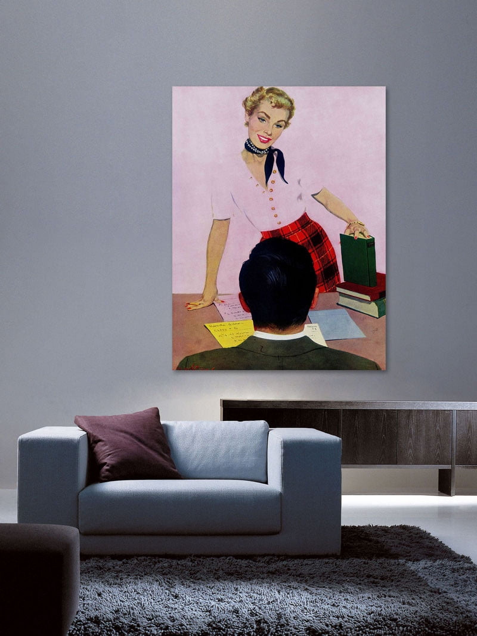 Marmont Hill "Coed's Delight" by Coby Whitmore Painting Print on Canvas