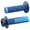 Blue, variant on Odi V2 Emig Pro MX Lock-On Grips Blue/White