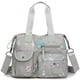 thumbnail image 1 of Bolso de trabajo YouUo para mujer, de nailon, con asa superior, gris, 1 of 6
