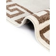 thumbnail image 7 of Unique Loom Athens Collection Area Rug - Modern (2' x 3' 1" Rectangle Beige and Brown/Beige), 7 of 7
