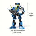 thumbnail image 2 of DIY Super Warrior Assembly Block Toys, Hero Factory Robot Warrior Model Toy, Can Be Combined, 2 of 5