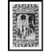 Historic Framed Print, Springfield [Mass.] Bicycle Club Tournament, Sept. 1,2,3, 1895, 17-7/8" x 21-7/8"