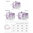 thumbnail image 3 of Fsddascl Wisteria Flowers Small Toaster Cover 2 Slice, Kitchen Appliance Covers, Purple Floral Warercolor Summer Toaster Oven Cover with Loop, Bread Machine Cover Polyester Dust Cover Protection, 3 of 5